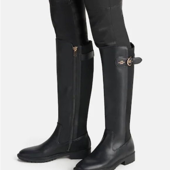 Coach Franklin Riding Boot Size 11 - Picture 2 of 3